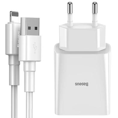 Baseus Mini Dual U Travel Charging Sets 10.5W EU image