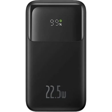 Baseus Power Bank 20000mAh 22.5W Built-in Lightning And Type-C Cable Comet Series Digital Display Fast Charge Power Bank image