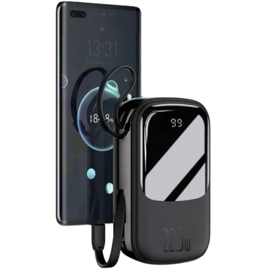Baseus Qpow Pro 22 Point 5W Quick Charging 20000mAh Power Bank With Type C Cable image