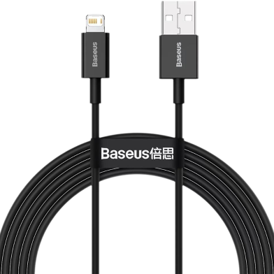 Baseus Superior Series Fast Charging Data Cable USB to iP 2.4A 2m image