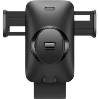 Baseus Wisdom Auto Alignment Car Mount Wireless Charger (QI 15W) (Air Outlet base) Black image