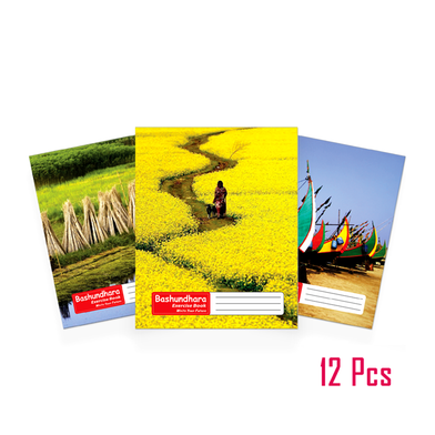 Bashundhara Exercise Book Bangla Medium-204 Page (Glue Binding) - 12 Pcs image