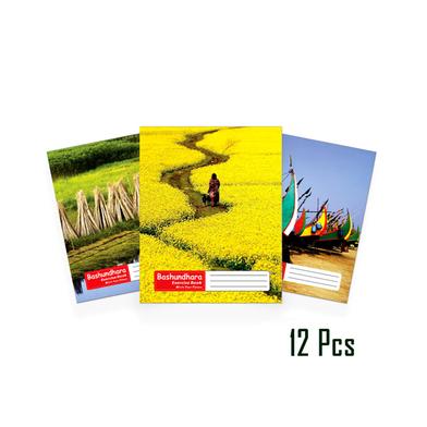 Bashundhara Exercise Book Bangla Small-124 Page (Glue Binding) - 12 Pcs image