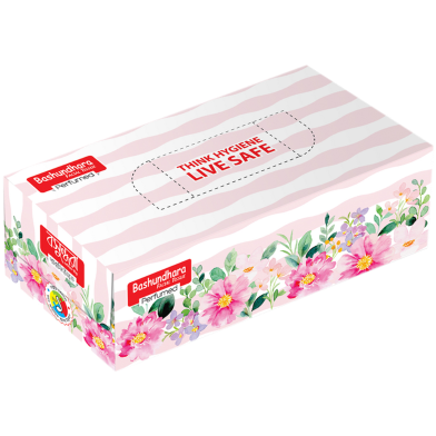 Bashundhara Facial Tissue 100X2 ply image