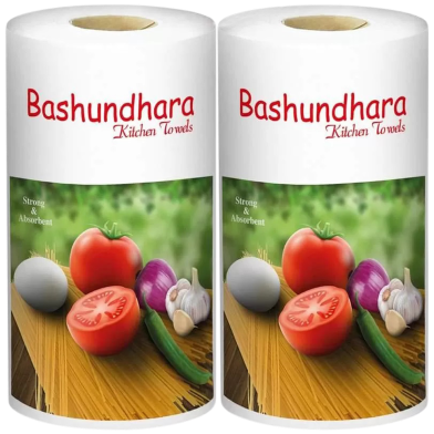 Bashundhara Kitchen Towel- 2 Rolls image