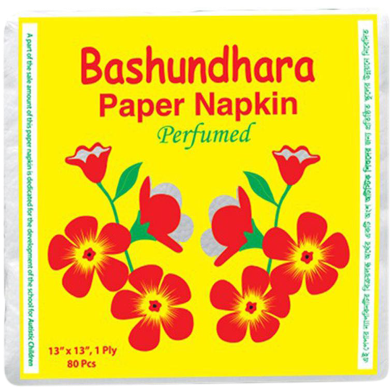 Bashundhara Paper Napkin Tissue 13x13 (Perfumed) image