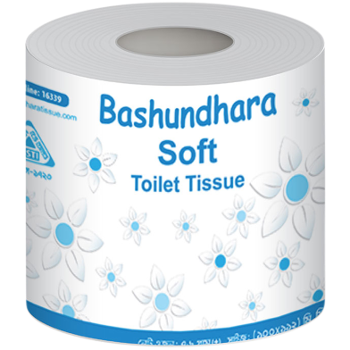 Bashundhara Soft Toilet Tissue 12 Pcs Pack image