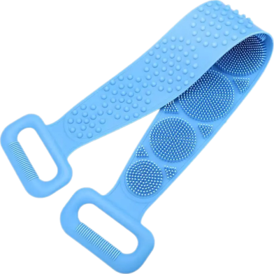 Bath Belt Exfoliating Body Brush Belt Washing Shower Brush -1pcs [Any Color] image