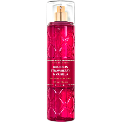 Bath Body Works Bourbon Strawberry Vanilla Fine Fragrance Mist 236ml image