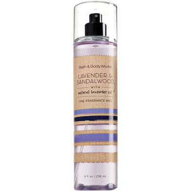 Bath and Body Works Lavender Sandalwood Fine Fragrance Mist 236 ml USA image