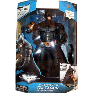 Batman Dark Knight Rises Movie Masters Exclusive Action Figure Batman And Vehicles -121628570 image