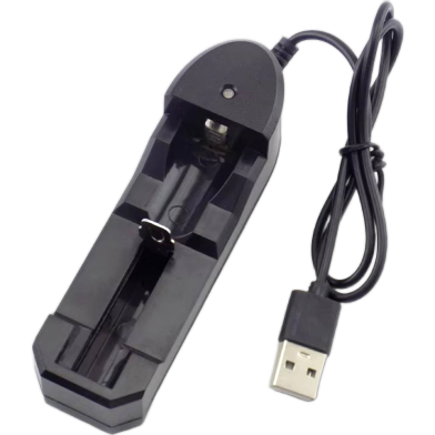 Battery Charger One Slot Universal Charging For Rechargeable 3.7v Lithium Battery image