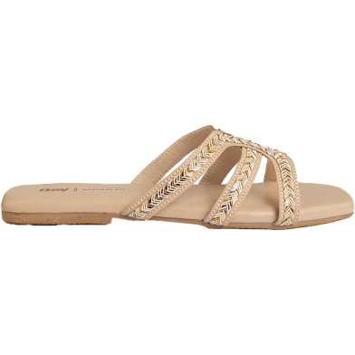 Bay Ladies Open Flats - Slip On - Sandra image