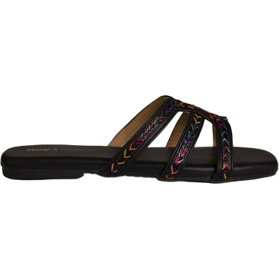 Bay Ladies Open Flats - Slip On - Sandra image