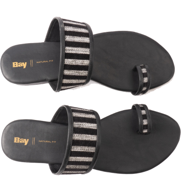 Bay Ladies Open Flats - Thongs Style (VShape) - Namira image