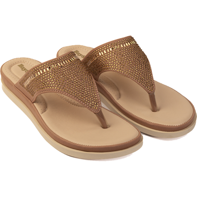 Bay Soft Ladies Open Flats - Thongs Style ( Vshape) - Sandra image