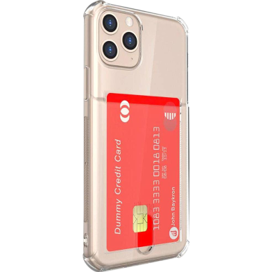 Baykron Clear Credit Card Case for new Iphone 11 Pro image