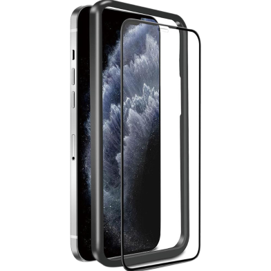 Baykron OT-IP12-6.1-3D Antibacterial Tempered Glass 3D NEW Iphone 12 / Iphone 12 Pro image