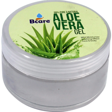 Bcare Aloe Vera Soothing Gel Natural Aloe Vera Gel for Face and Body -240gm image