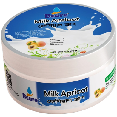 Bcare Milk Apricot Facial Scrub -200gm image