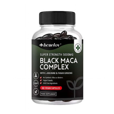 Bcuelov Black Maca Complex – 120 Capsules image