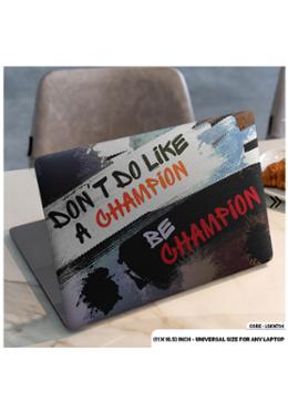 DDecorator Motivational Quote Laptop Sticker image
