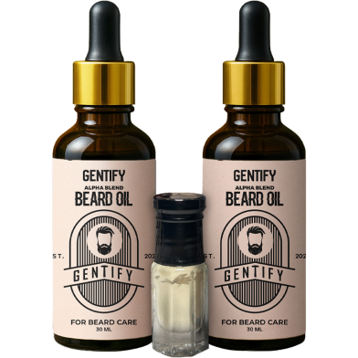 Beard Oil Combo Pack (2 Beard Oil Plus Perfume Oil Gift) image