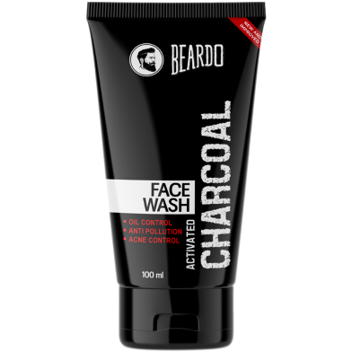 Beardo Activated Charcoal Face Wash 100ml image