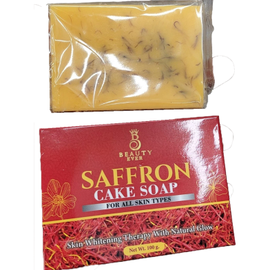 Beauty Ever Saffron Cake Soap 100 gm Thailand image