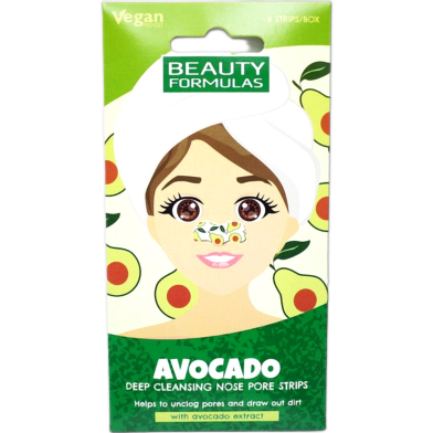 Beauty Formulas Avocado Deep Cleansing Nose Pore Strips image