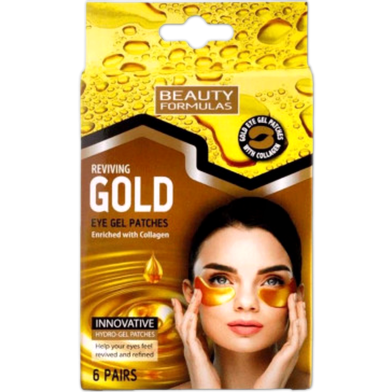 Beauty Formulas Reviving Gold Eye Gel patches 6 Pairs image