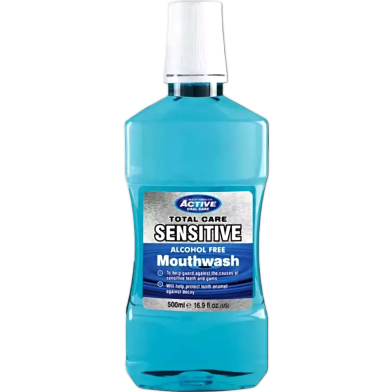 Beauty Formulas Total Care Sensitive Alcohol Free Mouthwash 500ml image
