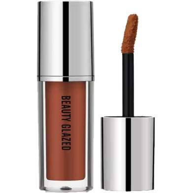 Beauty Glazed Matte Waterproof Long Lasting Liquid Lipstick -102#MOCHA BROWN image