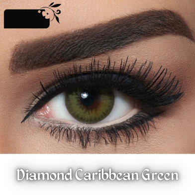 Bella Caribbean Green Color Contact Lens image