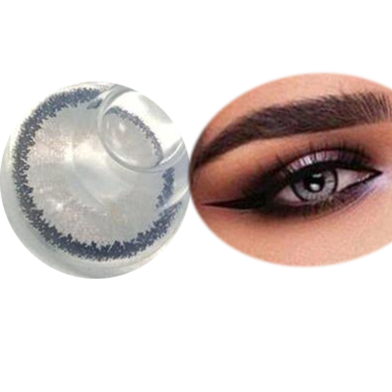 Bella Circle Gray Highlight Color Contact Lens image