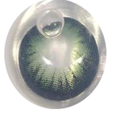 Bella Green Snow Color Contact Lens image