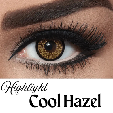 Bella Highlight Cool Hazel Color Contact Lens image