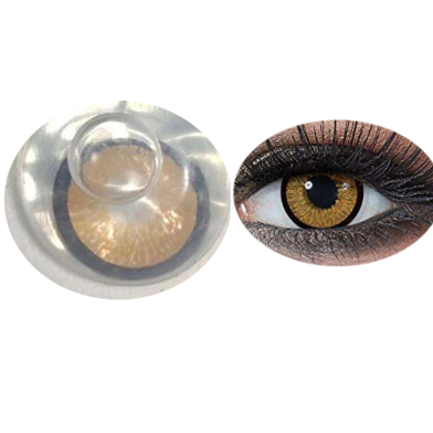 Bella Highlight Cool Hazel Color Contact Lens image