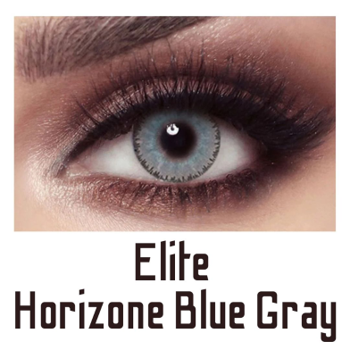 Bella Horizon Blue Gray Color Contact Lens image