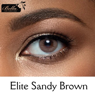 Bella Sandy Brown Color Contact Lens image