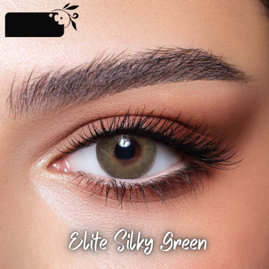 Bella Silky Green Color Contact Lens image