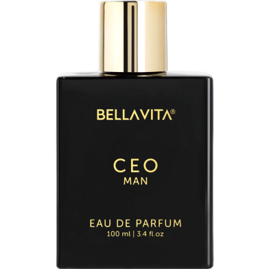Bella Vita Luxury CEO MEN Long Lasting Perfume for Man | EDP 100ml | Lemon, Lavender, Tonka, Mandarin and Vetiver | Woody, Citrus Premium Fragrance | Ideal for Every Moment image