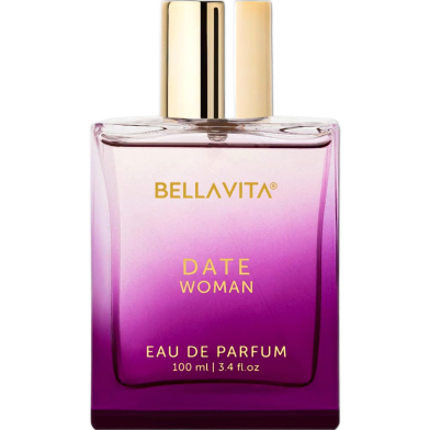 Bella Vita Luxury Date Woman Long Lasting Perfume for Women | EDP 100ml | Pink Pepper, Jasmine image