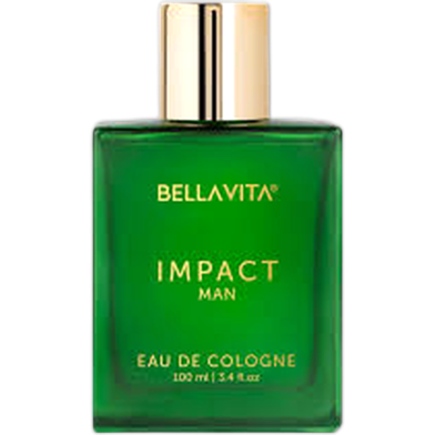 Bella Vita Luxury IMPACT MAN Eau De Cologne Perfume with Mandarin Orange, Patchouli, Cedar | Woody, Citrusy Long Lasting EDC Fragrance Scent for Men 100Ml image