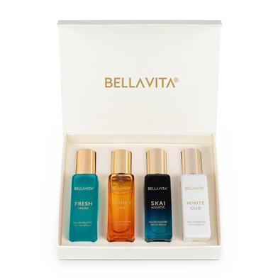 Bella Vita Luxury Long Lasting Unisex Perfume Gift Set | 4x20ml Perfume for Man image