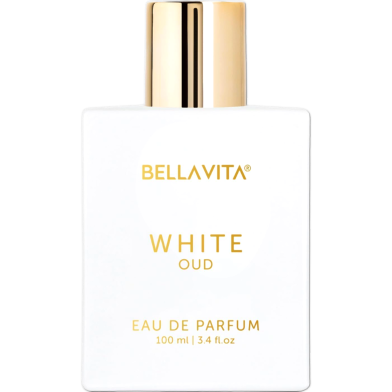 Bella Vita Luxury White Oud | Long Lasting Unisex EDP 100ml | with Orange, Patchouli, Musk | Oud and Fruity Premium Fragrance Perfume for Unisex | Great for Everyday Use image