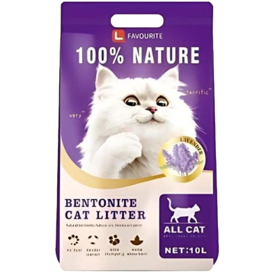 Bentonite Cat Litter Lavender 10L image