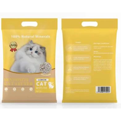 Bentonite Cat Litter Lemon 5L image