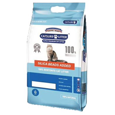 Bentonite Catsure Cat Litter Bentonite Lavender Flavor 10 litter image