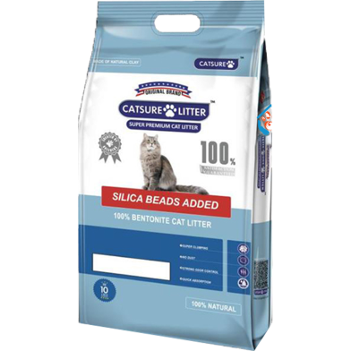 Bentonite Catsure Cat Litter Bentonite Lavender Flavor 10 litter image